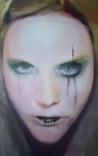 Fashion - oil on canvas - 2002 - 80 x 50 cm