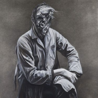 Father #02 - pastel and charcoal on paper - 100 x 120 cm - 2010