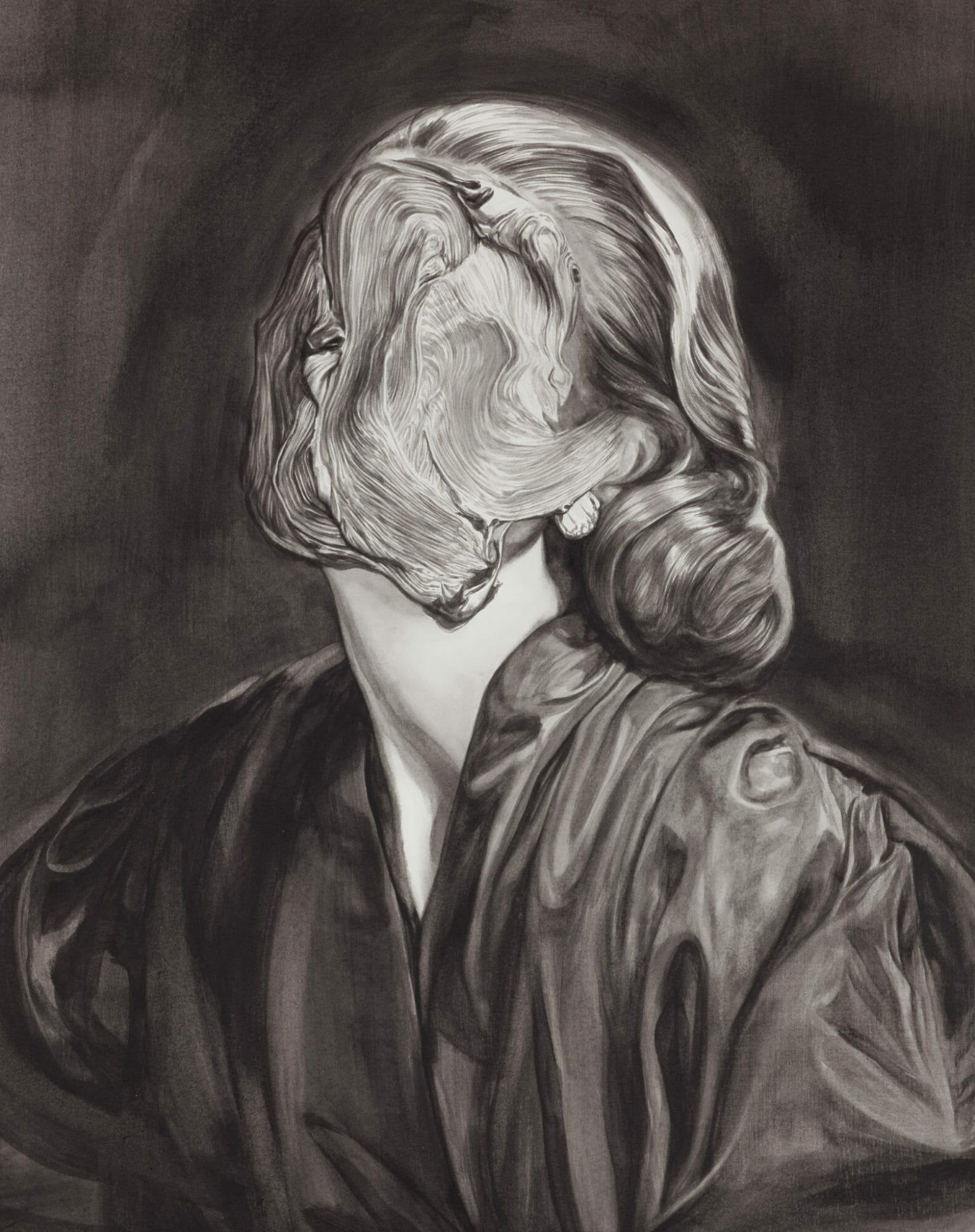 Mother (Grace) -2014-watercolor on paper - 39 x 50 cm