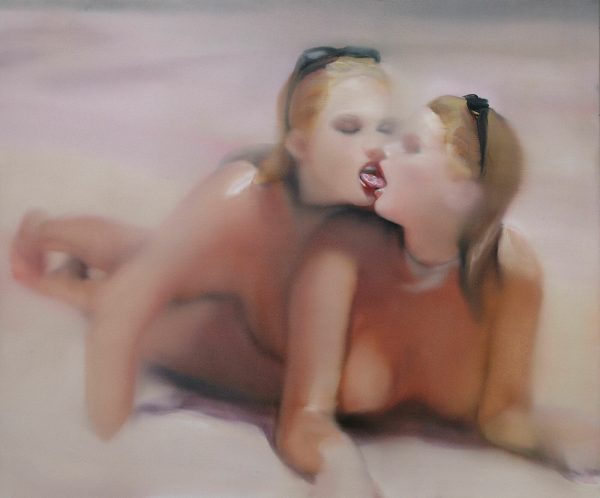 The Kiss - oil on canvas -2000 - 100 x 120 cm