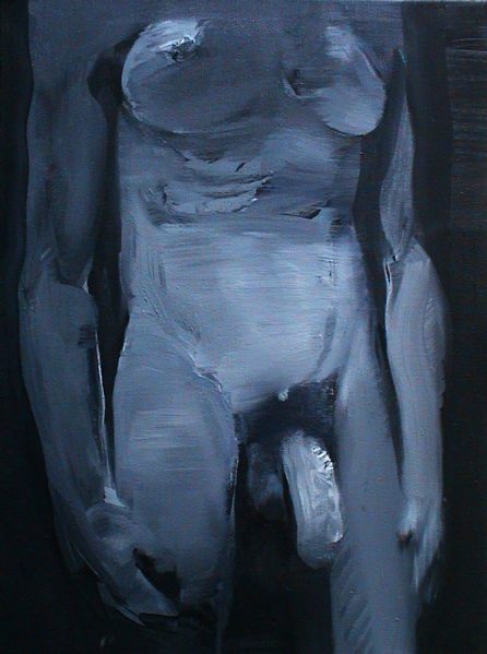Selfportrait - 1998 - oil on canvas - 40 x 30 cm