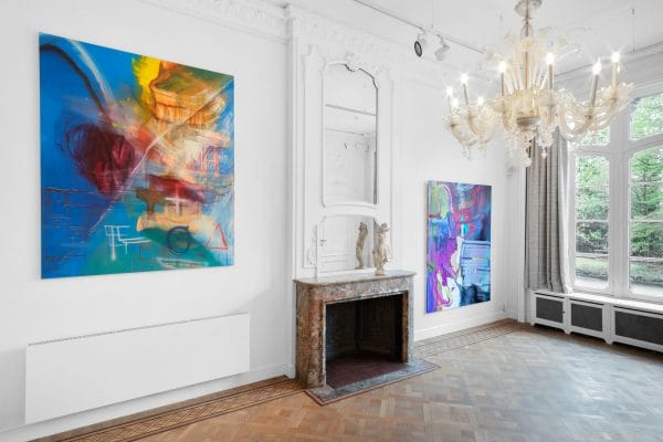 Stephan Balleux Fondation blan exhibition view Contemporary Painting Brussels Art Events